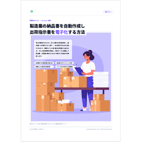A method for automatically creating delivery notes for food and beverages and digitizing shipping instructions.