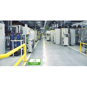 工場・倉庫の安全対策に使えるフロア誘導シール(床表示)