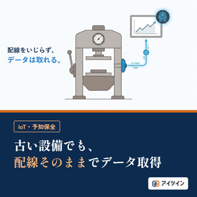 古い設備を配線そのままでIoT化｜データ取得3つの方法