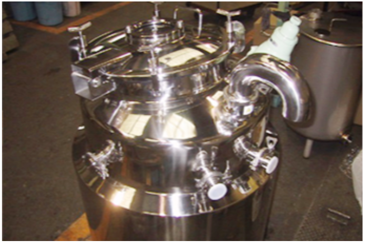 【製作事例】飲料工場向け　二重タンク