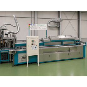 Continuous washing machine for pres...