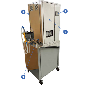Super alkaline ion water generation device for the food manufacturing industry.