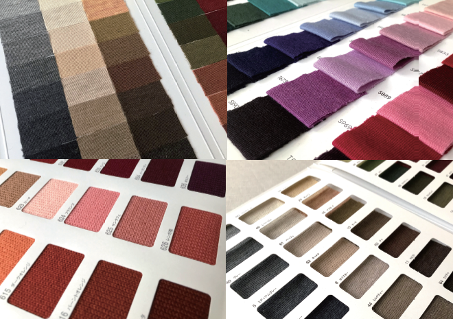 織物シリーズ見本帳