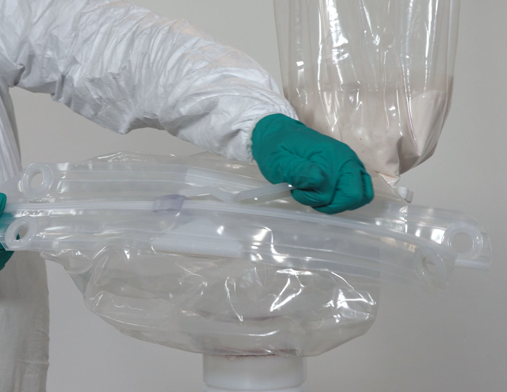 シングルユースパウダー専用3Dバッグ EZ PowderZip