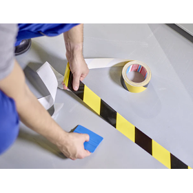 【耐摩擦・耐摩耗】1万回転の摩擦摩耗試験をクリアしたラインテープ