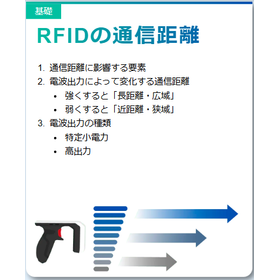 【RFIDとは？基礎知識編 4】RFIDの通信距離