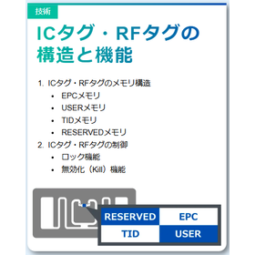 【RFIDとは?技術知識編 8】ICタグ・RFタグの構造と機能
