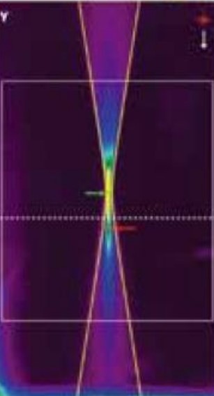 レーザビームの可視化計測サービス