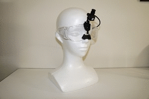 安全メガネ用　ウェアラブルカメラ