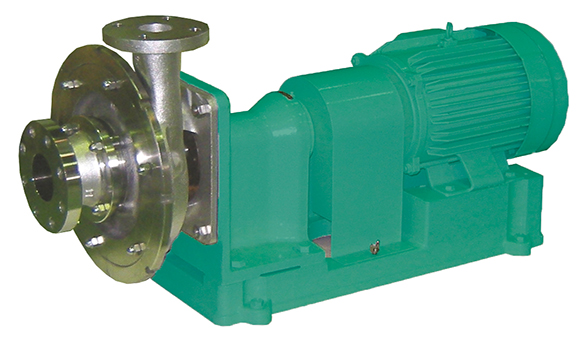 化学プラント工場向け　破砕ポンプによる異物除去