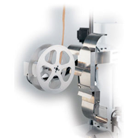 端子垂らし機能つき紙巻取装置