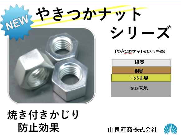 【ロボット向け】やきつかナットシリーズ