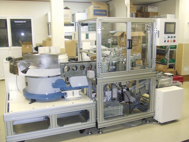 全自動バネ組付け装置