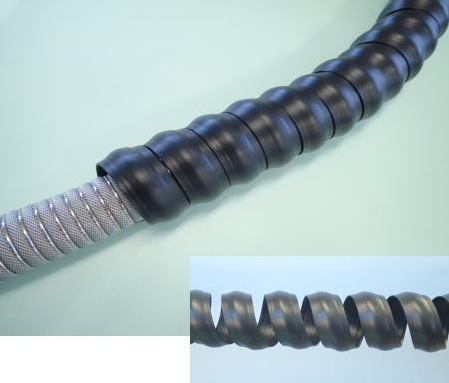 【半導体製造向け】高耐久ＰＥスパイラル型チューブ