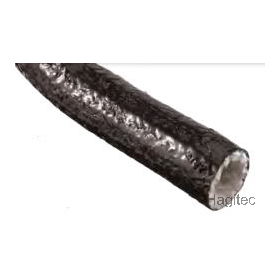 Fireproof sleeve! Silicone fibergla...