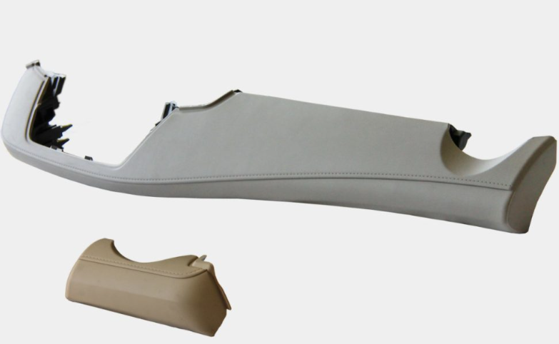 【成形事例】革を巻かずにレザー調を再現したい