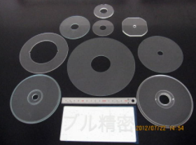 【医療機器向け】ガラス加工ディスク