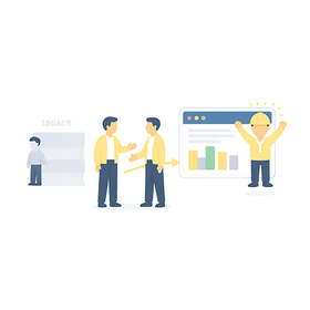 Phased migration service