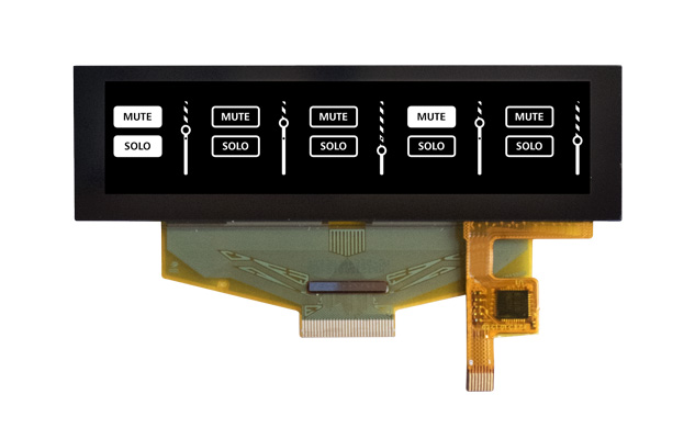 モノクログラフィック有機ELモジュール（0.66～5.5インチ