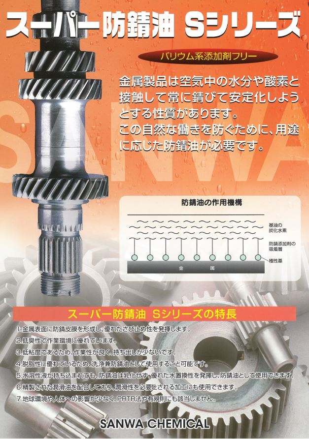 防錆油 「スーパー防錆油シリーズ」 サンワケミカル | イプロス