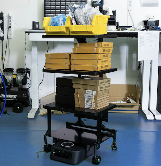 【AMR（自律走行搬送ロボット）導入事例】大手自動車部品メーカー