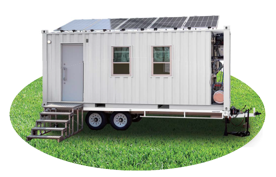 オフグリッドトレーラーハウス