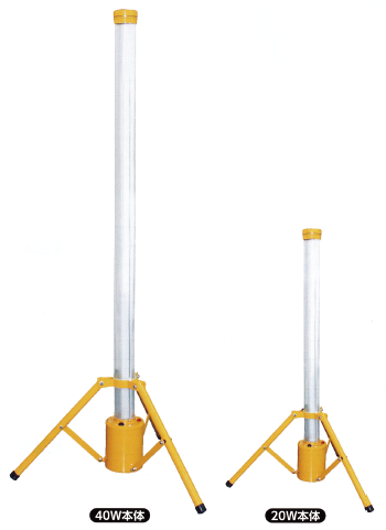 円柱型LED充電式投光器