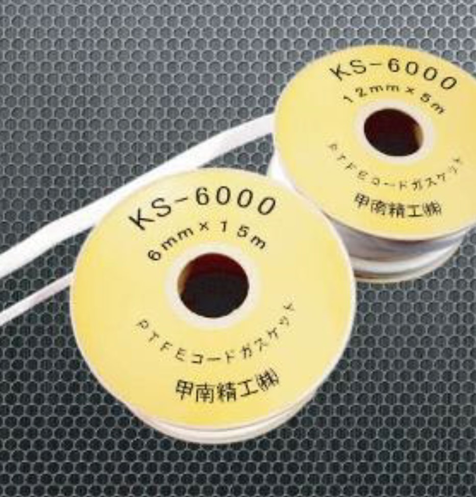 フッ素樹脂コードシールガスケット(PTFE)9mm×5.0mm×8m フロンケミカル aso 3-5935-03 医療・研究用機器 アイ・オー・テクノロジーズ 3A規格 PTFEガスケット 1⁄4\" 3A-GK-PTFE