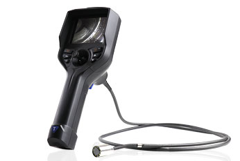 ドラム缶やタンクの内観検査に最適な先端可動式工業用内視鏡 | スリー