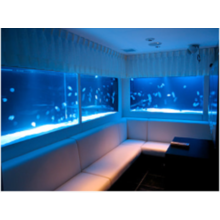 事例集進呈　水・泡・光のディスプレイ、アクアリウムの空間演出