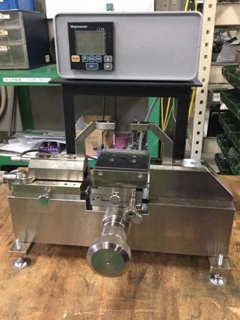 『内製のリングゲージ測定具』