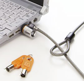 MicroSaver Notebook Lock (Blister Package) 七陽商事 | IPROS GMS