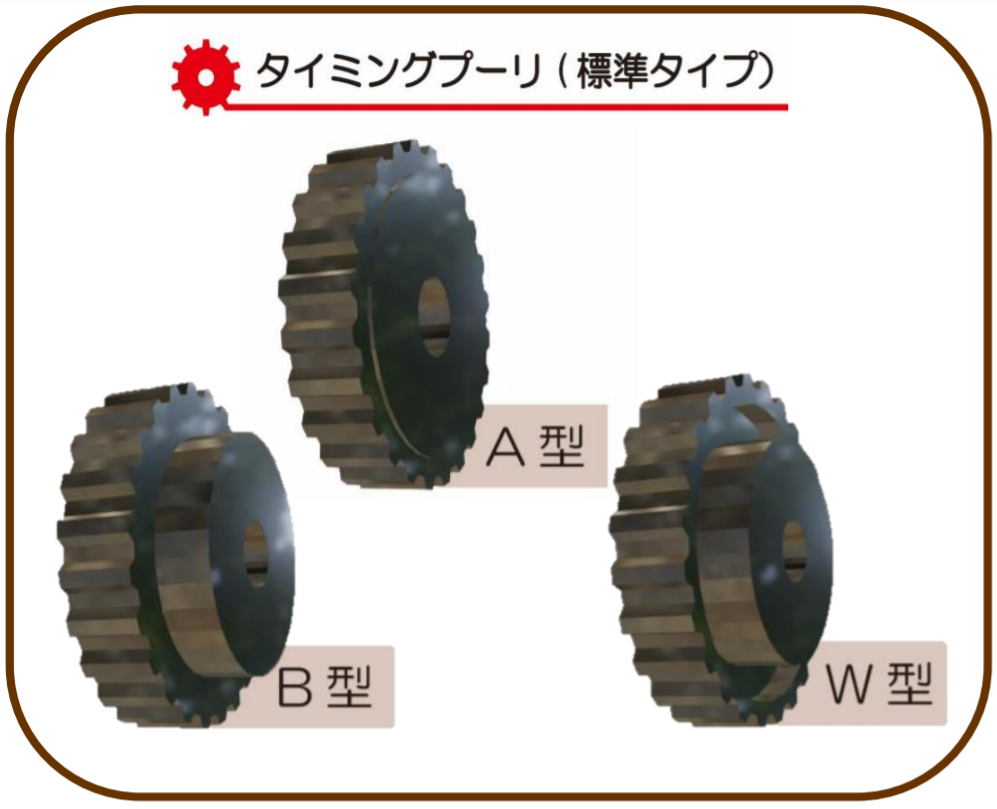 タイミングプーリ