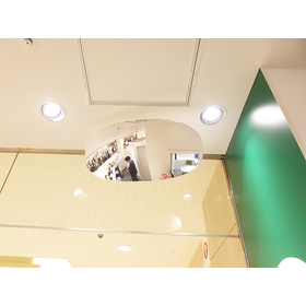 作業効率アップ ミラー導入事例 店舗で接客時のミラー活用例