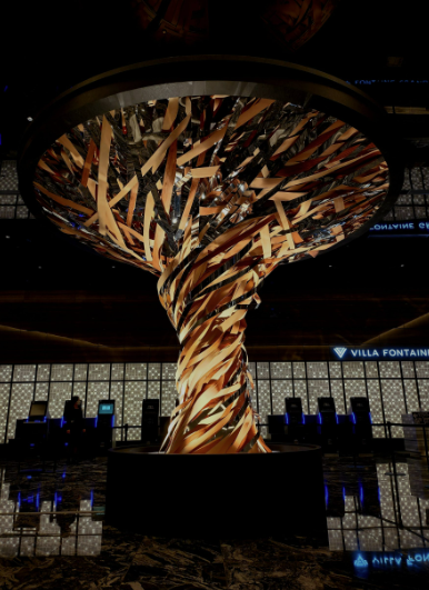 【施工事例】ホテルヴィラフォンテーヌ羽田空港　ロビーオブジェ