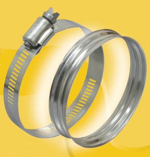 ステンレスホースクランプ『トライドン・ウェーブシール』