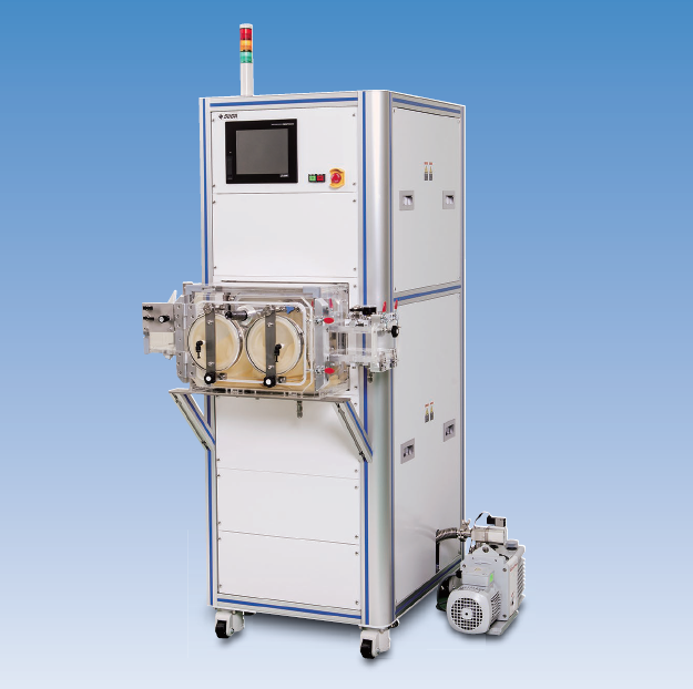 『SSP2500G グローブボックス付きスパッタ装置』