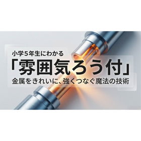 【わかりやすいロウ付シリーズ】小学5年生にわかる雰囲気ろう付 製品画像
