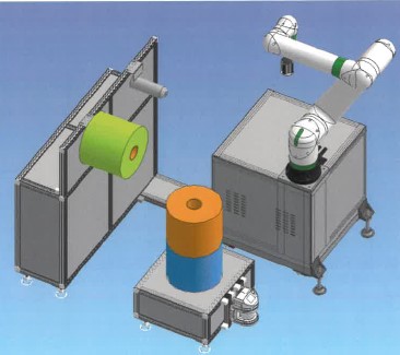ロールフィルム移載ロボットシステム