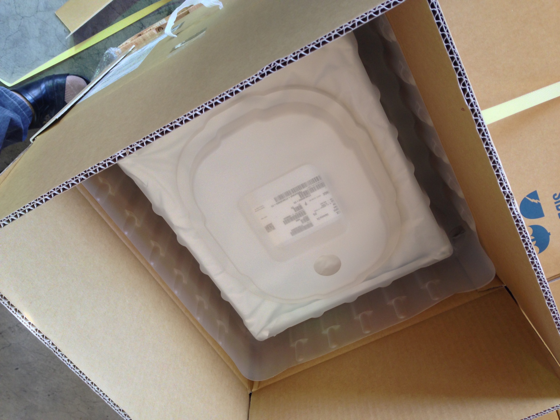 経過品ウェハー