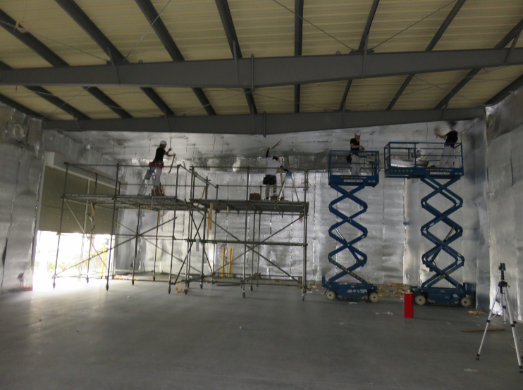 【遮熱施工実績】改善CASE T自動車倉庫様