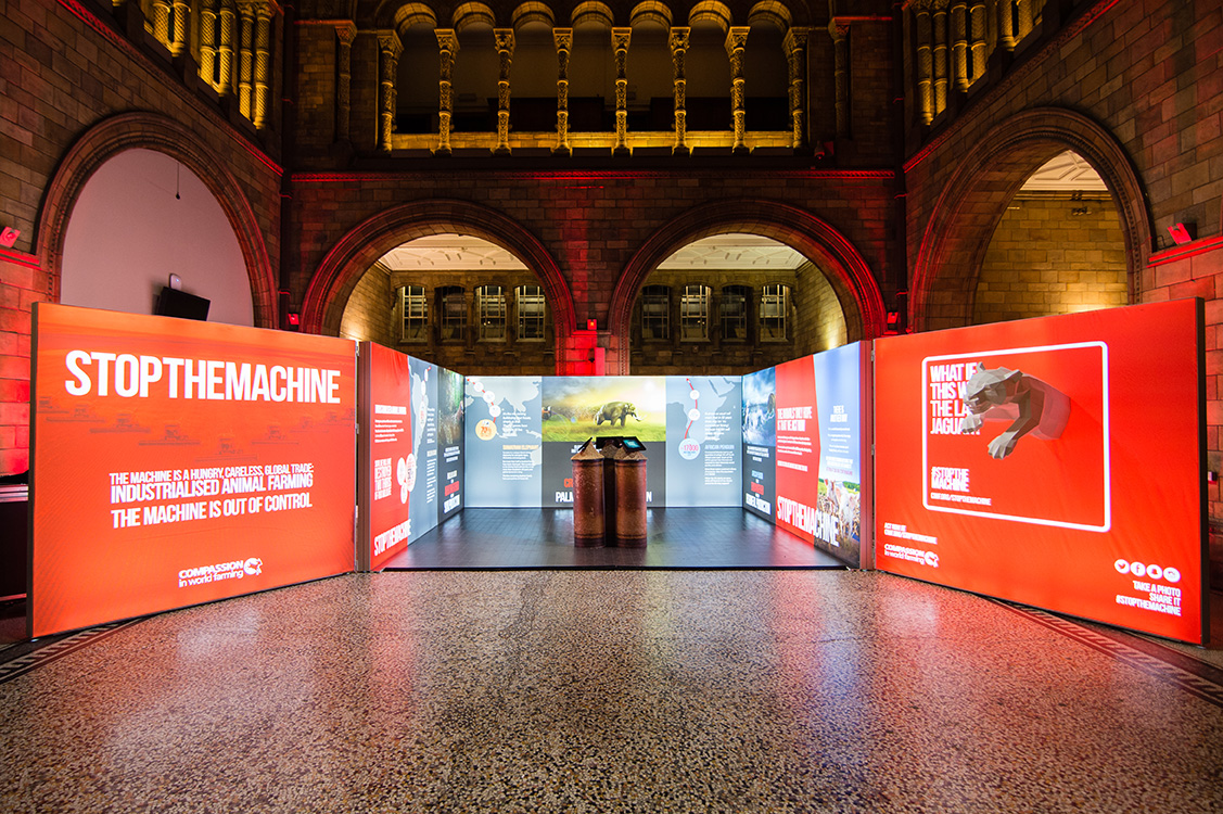 【導入事例】自然史博物館イベントオクタルミナ使用例（ファブリック