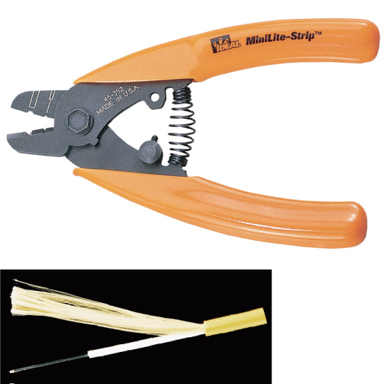 手動　光ファイバーワイヤ  ーストリッパー「ミニライトストリッパー」