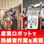 産業ロボットで熟練者の”手作業”を実現！力覚センサ『ZYXer』
