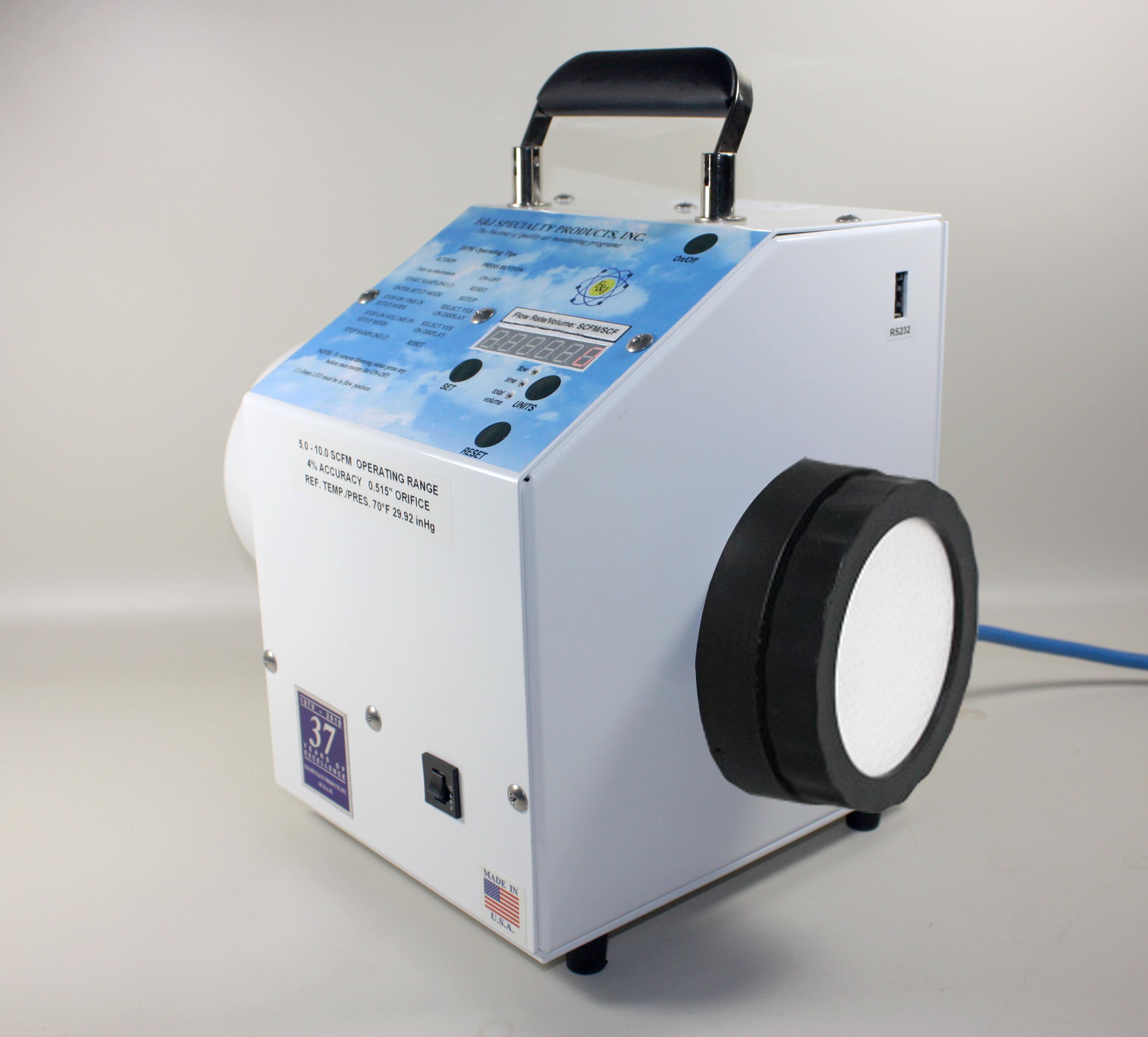 ハイボリュームエアーサンプラー：DFHV-1DS