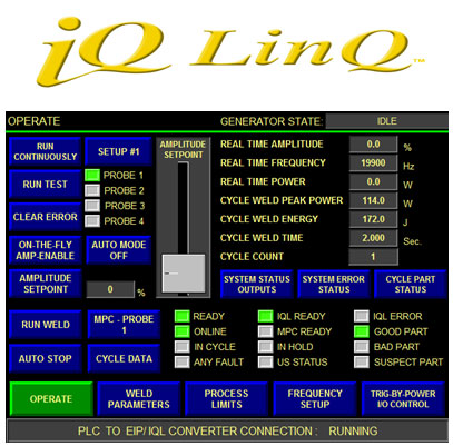 PLCから超音波発振器をダイレクト制御する新しい通信モジュール