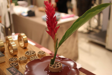 工芸『COPPER×花鳥』