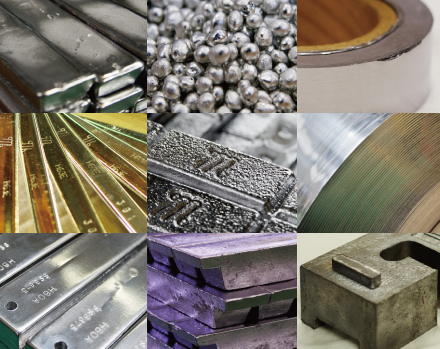 非鉄金属　合金加工サービス