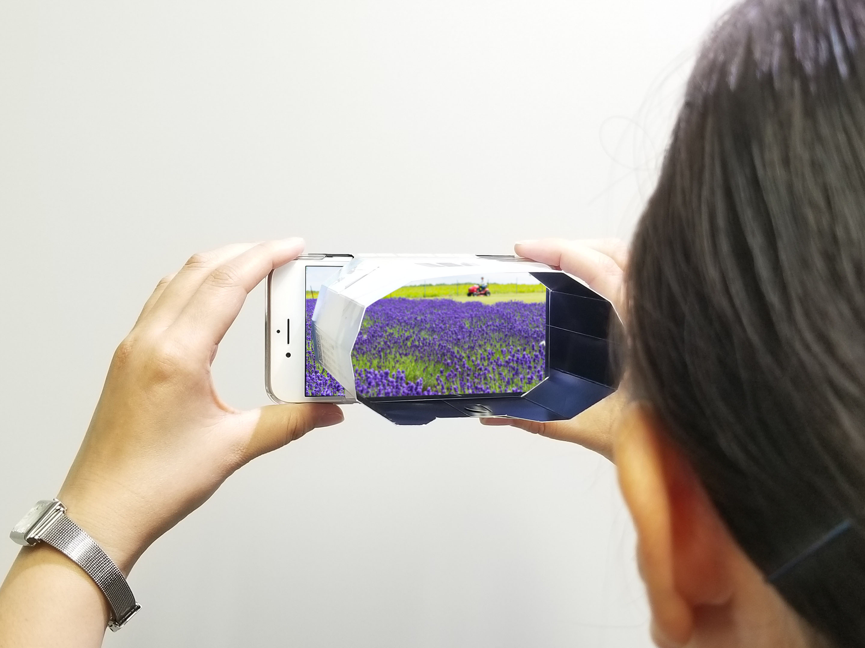 香り付きVRゴーグル