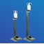 [Available in children's size] Foot-operated disinfectant stand 'Step Shoe'